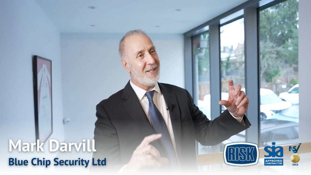 Mark Darvill, Blue chip security